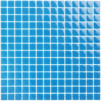 Mozaika basenowa o ciepłym odcieniu błękitu