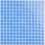 Jasno-błękitna mozaika basenowa i jednolitym kolorze