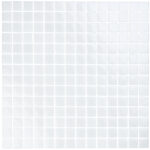 Mozaika basenowa Sulu to biała mozaika z delikatną fakturą skórki pomarańczowej.